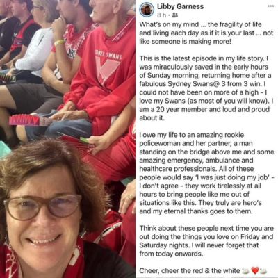Libby's Facebook Post